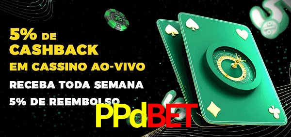 Promoções do cassino ao Vivo PPdbet